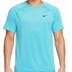 Nike Men's Dri-FIT Short-Sleeve T-Shirt in Bright Blue​